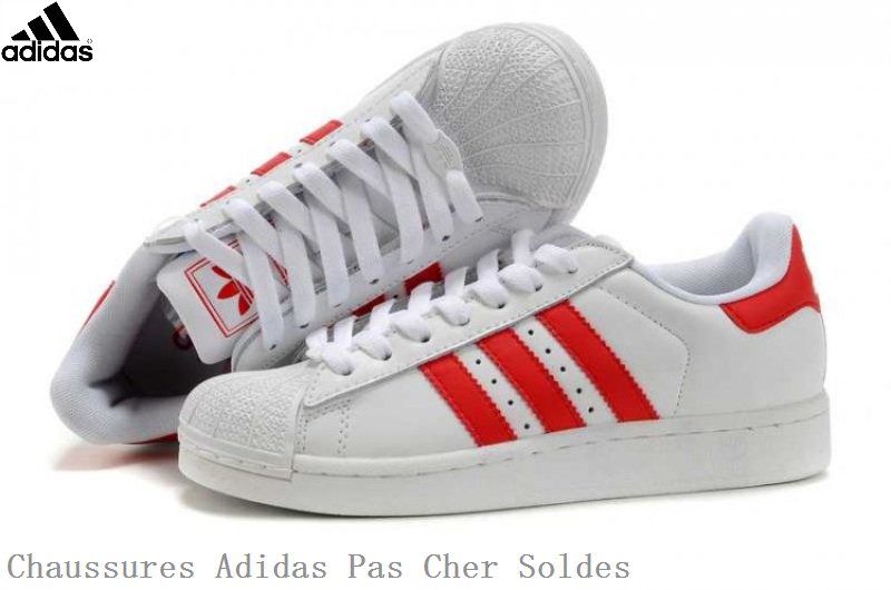 adidas superstar rouge et blanche femme